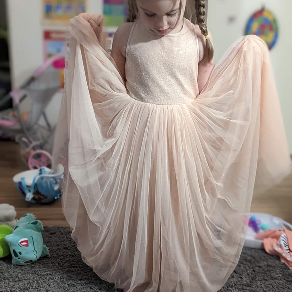 Beautiful Flower Girl Dress. - Picture 2 of 2